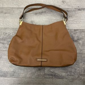 Vince Camuto Rhys Leather Shoulder Tote Bag